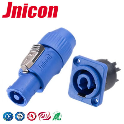 20A 500V জলরোধী পাওয়ারকন কানেক্টর হেভি ডিউটি ​​জলরোধী সার্কুলার কানেক্টর বিক্রয়
