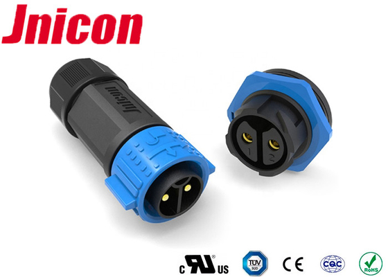 50Amp উচ্চ বর্তমান জলরোধী সংযোজকগুলি, উচ্চ বর্তমান শক্তি সংযোজকগুলি জিনিকন 2 পিন