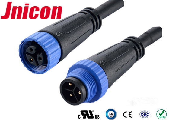 LED আলোর 10 অ্যাম্প সার্কুলার প্লাস্টিক সংযোগকারী তারের আইপি 68 সহ পুরুষ মহিলা