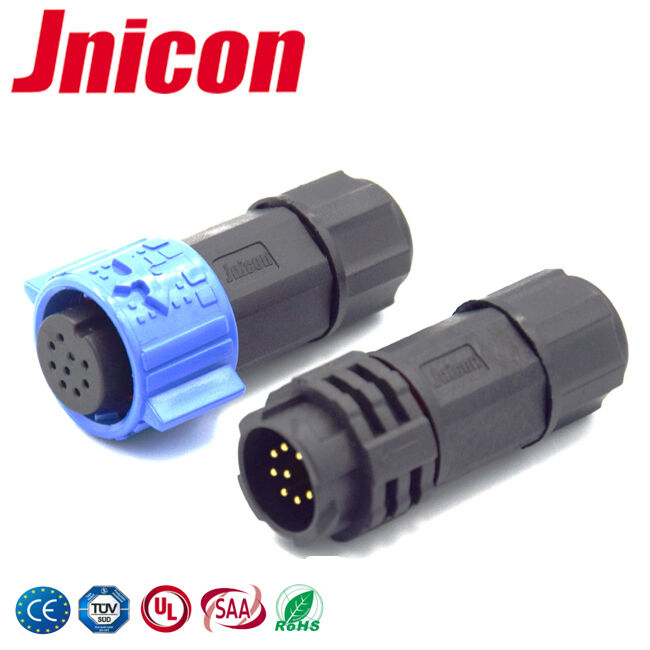 5A LED ওয়্যার টু ওয়্যার কানেক্টর 9 পিন ডেটা স্ক্রু টার্মিনাল কানেক্টর