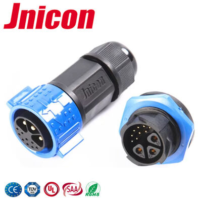 M25 3+9 পিন IP67 সংযোগকারী জলরোধী জলরোধী 300V সংযোগকারী 12 পিন ODM