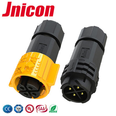 20A 300V এম 19 ডিসি ওয়াটারপ্রুফ সংযোগকারী পিশ লক আইপি 67 ওয়াটারপ্রুফ সংযোগকারী