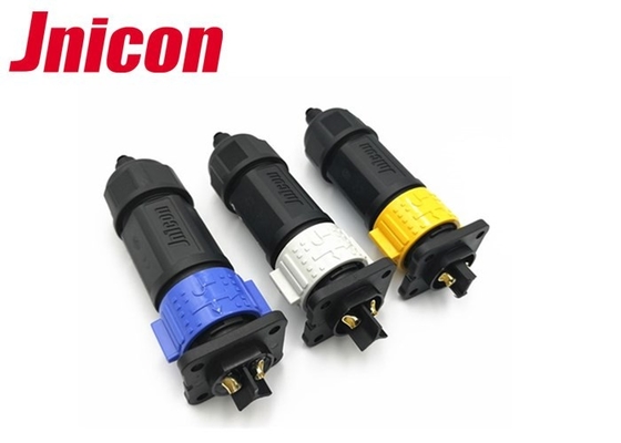 5G বেস স্টেশনের জন্য Jnicon M25 জলরোধী প্যানেল মাউন্ট সংযোগকারী 50A